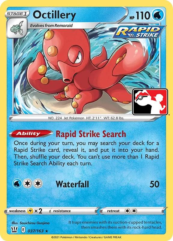 Battle Styles Octillery [Prize-Pack-1] Pokémon card